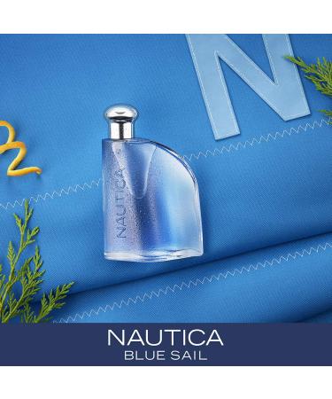 Nautica Blue Sail 2 piece Gift Set for Men - 1.6oz Eau De Toilette Spray + 0.5 oz Eau De Toilette Spray Modern 2.1 Fl Oz (Pack of 1) - Buy Online on GoSupps.com