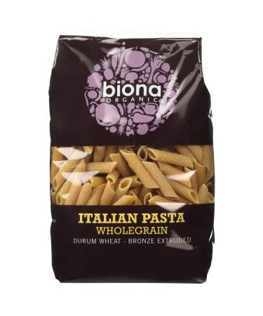 Biona Organic Bronze Extruded Whole Wheat Penne Pasta 500g