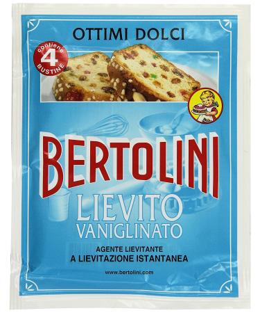 Bertolini Baking Powder with Vanillin 4X16gr