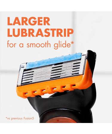 Gillette Fusion5 Men's Razor Includes 1 Handle + 2 Refills 1 count (Pack of 1) Blue and Silver - Buy Online on GoSupps.com