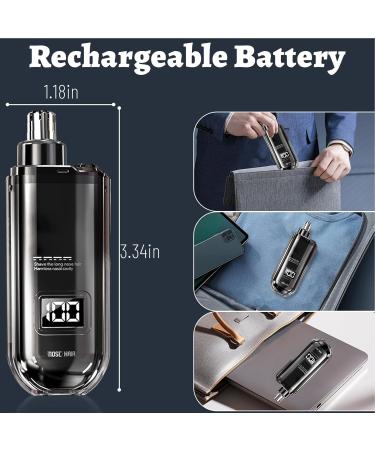  Nudorpn Nose Hair Trimmer For Women Electric Nose Hair Trimmer Device Portable Battery Waterproof Long Lasting Travel Shaver Remover Blade - Buy Online on GoSupps.com