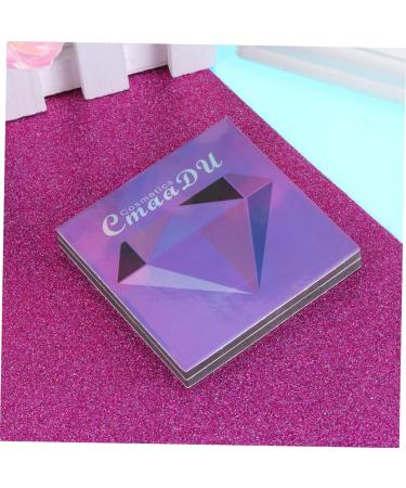 DOITOOL 3pcs 9 Eyeshadow Metallic Eye Shadow Palettes Makeup Palette Powder Eye Shadow Diamond 1 count (Pack of 1) Purplex3pcs - Buy Online on GoSupps.com