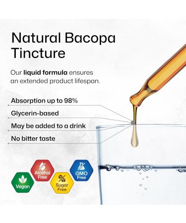 BIO KRAUTER Bacopa Tincture 2 Fl. Oz. & Ginkgo Biloba 90 Gummies - Buy Online on GoSupps.com