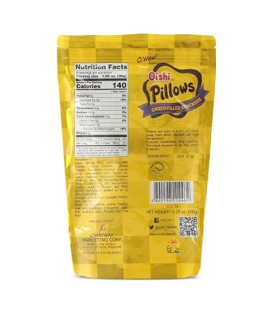Oishi Party Size Choco-Filled Crackers 5.29 oz - 2 Pack, 10.58 oz Total - Buy Online on GoSupps.com