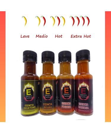 ANDALUSIAN ESSENCE Spicy sauces 100 ml sauce extra spicy wut essence sauce with onions garlic and Habaneros 100 ml - Buy Online on GoSupps.com