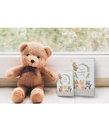 Personalized OLGS U-Book & Vaccination Pass Covers Set | 3-Part Cute Forest Animal Baby Gift | Custom Name & DOB | Uhefm llen - Buy Online on GoSupps.com