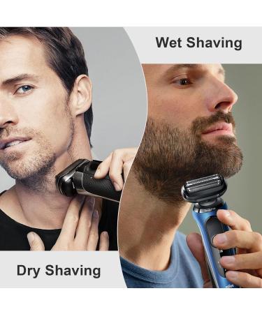 Buy Series 5 53B Electric Shaver Head Replacement | Compatible with Braun Series 5/6 | 2-Pack - Buy Online on GoSupps.com