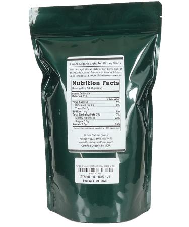 Hunza Organic Light Red Kidney Beans (2 lbs) 2 Pound (Pack of 1) - Buy Online on GoSupps.com