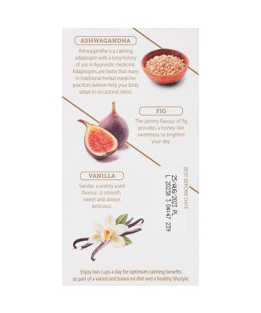 Buy Twinings Calm Adaptogens Fig & Vanilla Herbal Tea â€“ Caffeine Free, 18 Tea Bags - Buy Online on GoSupps.com