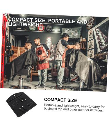 Beavorty 3-Pack Black Scissor Pocket Holder | Hairdresser Shear & Hairdryer Bag | Folding Leather Salon Holster 24x21.8cm - Buy Online on GoSupps.com