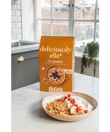 Deliciously Ella - Granola & Muesli Gluten-Free Vegan Friendly Healthy Breakfast (6 boxes) (Nutty Granola) - Buy Online on GoSupps.com