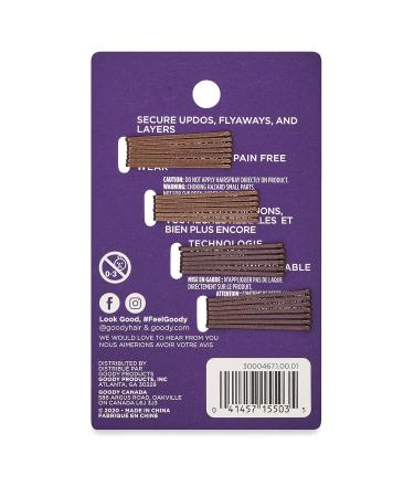 GOODY Women's Metallic Brown Bobby Pins - 26 Count - Buy Online on GoSupps.com