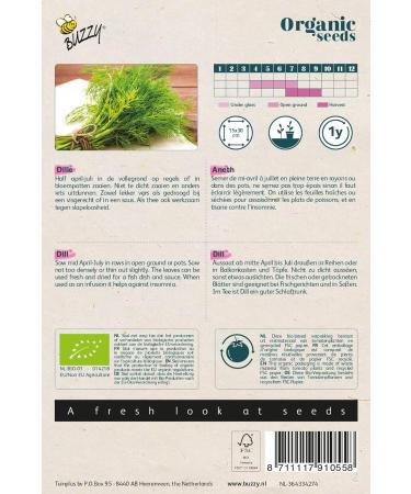 Buzzy Organic Dill (BIO) - Buy Online on GoSupps.com