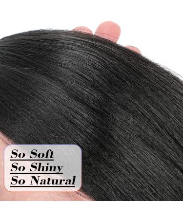 Goddesty French Curly Braiding Hair 22 Inch 6 Pack - Natural Black Pre Stretched Easy Crochet Braids - Hot Water Setting Soft Yaki Straight Hair for Professional Braiding - Buy Online on GoSupps.com