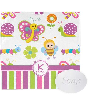 YouCustomizeIt Personalized Butterflies & Stripes Washcloth