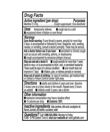 HALLS Minis Honey Lemon Sugar-Free Cough Drops - 24 Count (Pack of 8) - Buy Online on GoSupps.com