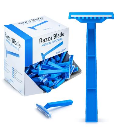 AIESI Disposable Razor 2 Blades Non-Sterile (Pack of 100) - Buy Online on GoSupps.com