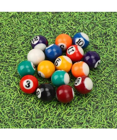 Mini Billiard Ball 2.5CM - Eco-Friendly Resin Toy for Kids' Recreation Games - Buy Online on GoSupps.com
