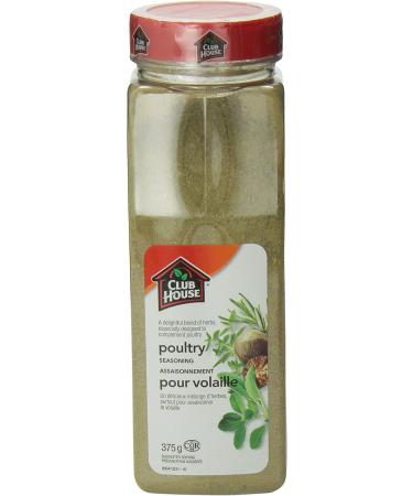 Club House Quality Natural Herbs & Spices Poultry Seasoning 375g - Buy Online on GoSupps.com