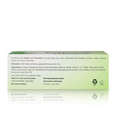 Himalaya Purifying Neem & Turmeric Cleansing Bar - 12 Pack for Soft, Clear & Acne Free Skin - Buy Online on GoSupps.com