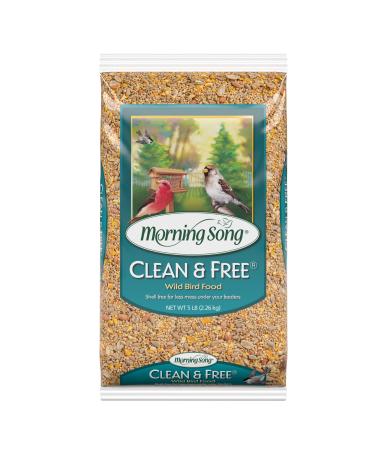 Morning Song 11959 Clean and Free Wild Bird Food, 10-Pound 10 lb Bird Food