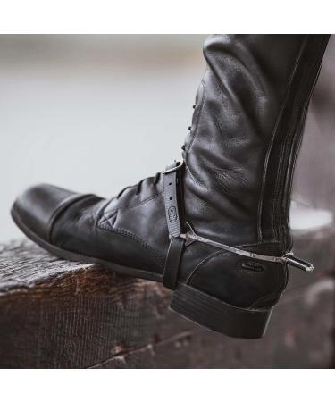 SPRENGER BioThane Spur Straps Stainless Steel 45 cm Grey | Durable Equestrian Gear for International Shipping - Buy Online on GoSupps.com