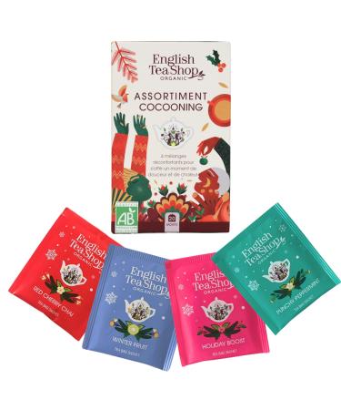 English Tea Shop - Th de No l biologique - Bo te de 20 sachets - Cadeau moins de 10 euros - Assortiment Cocooning Cocooning d'hiver Cocooning d'hiver