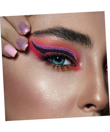 DOITOOL 40 pairs Tapes Womens Glitter Adhesive Winged Reusable for Makeup Tool Double Eyeliner Eyelid Eyes - Buy Online on GoSupps.com