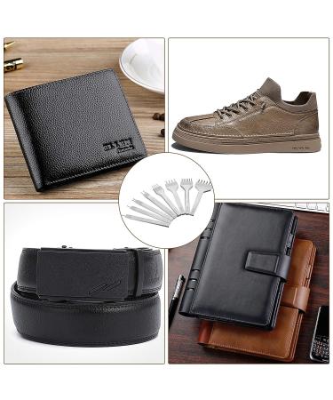 8-Piece Akamino Leather Chisel Set - 4mm & 6mm Prong Leather Craft Kits for Stitching & Hole Punching - Buy Online on GoSupps.com