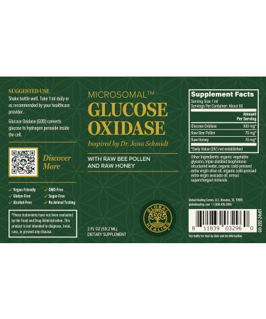 Global Healing Glucose Oxidase - 2 Fl Oz - Buy Online on GoSupps.com