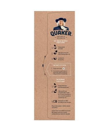Quaker Instant Oatmeal Fiber & Protein Variety Pack - 32 Individual Packets - Buy Online on GoSupps.com