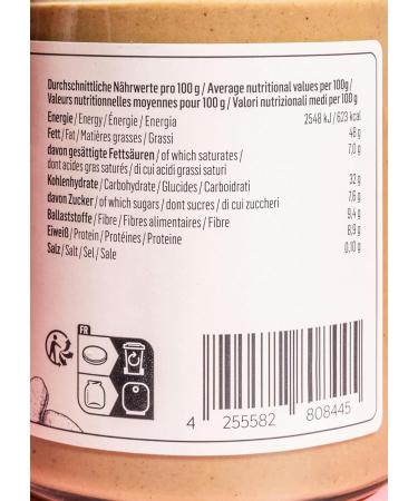 KoRo - Tigernut Cream with Cashews and Hazelnuts 12 x 350 g - Only three ingredients - High in fibre - Vegan - As a spread or topping - Buy Online on GoSupps.com