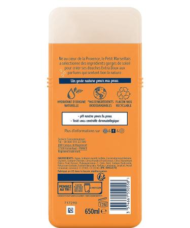 Le Petit Marseillais Shower Cream - Orange & Grapefruit | Luxurious Body Wash - Buy Online on GoSupps.com