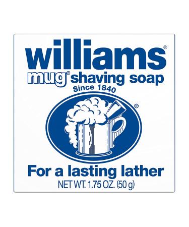 Williams Mug Shaving Soap 1.75 oz - Premium Men's Grooming Essential - Buy Online on GoSupps.com