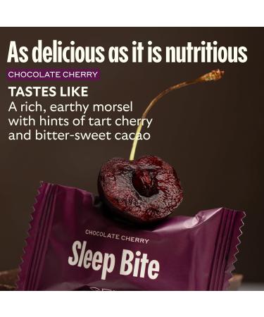 GEM Sleep Aid Nighttime Bite 7 Pack Melatonin Free L-Theanine Magnesium Valerian Root Extract | Vegan and Gluten Free | Earthy Chocolate Cherry Trial Size 7 Count (Pack of 1) - Buy Online on GoSupps.com