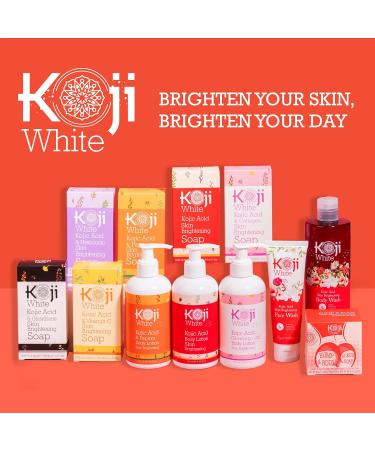 Pure Kojic Acid Skin Brightening Soap Bundle for Dark Spots & Glowing Skin - Moisturizing for Face & Body - Acne Scars, Uneven Skin Tone - SLS & Paraben Free - Not Tested on Animals - Buy Online on GoSupps.com