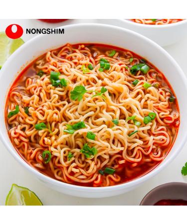 Nongshim Neoguri Seafood and Spicy Flavour 120g (Pack of 20) - Instant Korean Ramen Noodle - Buy Online on GoSupps.com