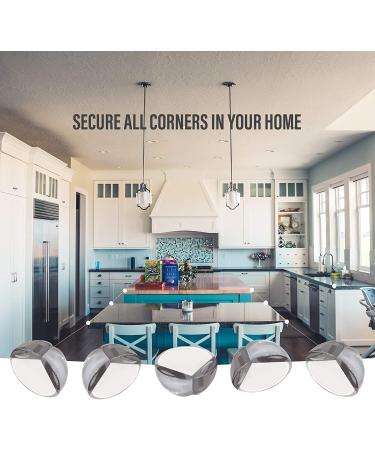 24 Pack Ultra Clear Corner Guards - Child Safety Table Corner Protector with Pre-Applied Adhesive - Furniture Edge Bumpers by Jool Baby - Buy Online on GoSupps.com