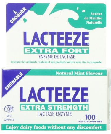 Lacteeze Extra Strength: Fast-Acting Lactase Enzyme Supplement - Buy Online on GoSupps.com