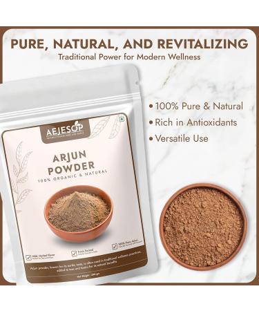 AEJESOP Arjuna Powder Arjun Bark Powder 7 oz (200g) - Buy Online on GoSupps.com