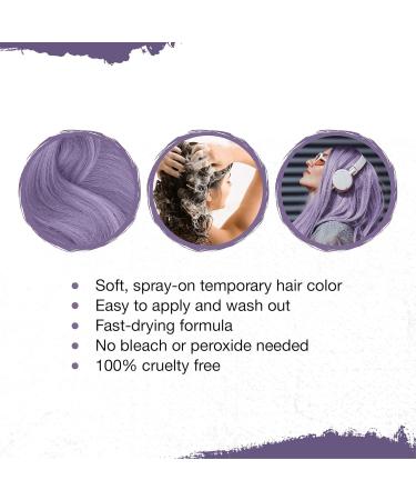 Punky Pastel Temporary Hair Color Spray Lush Lilac 3.5 oz 2-Pack 3.5 Fl Oz (Pack of 2) Lush Lilac - Buy Online on GoSupps.com