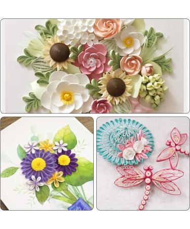 Paper Quilling Template Board Set with Slotted Tools, Pins - DIY Paper Craft Kit - Buy Online on GoSupps.com
