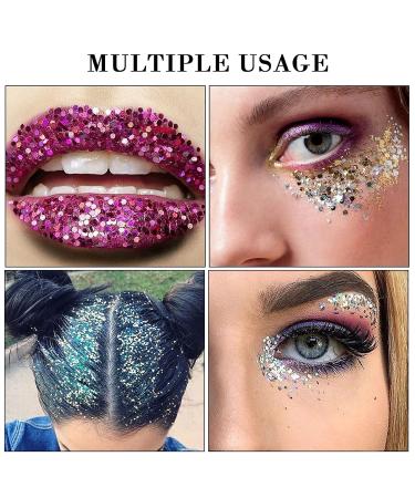 BOOBEE 15 Colors Glitter Eyeshadow Palette - Highly Pigmented Long-Lasting Waterproof Metallic Makeup Set - Buy Online on GoSupps.com