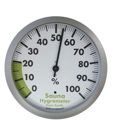 TFA Dostmann analogue sauna hygrometer heat-resistant for measuring humidity L 120 x W 37 x H 120 mm