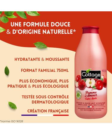 COTTAGE Humidor Shower Gel cr me Caramelized apple 750 ml - Buy Online on GoSupps.com