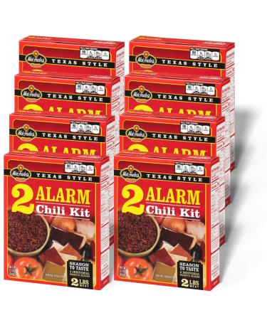 Wick Fowlers Famous 2-Alarm Chili Kit 3.3 oz. Box (Pack of 8) 2-Alarm 3.3 Ounce (Pack of 8)