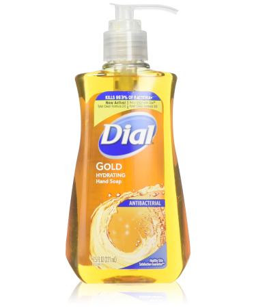 Dial Gold Liquid Hand Soap (3 Pack) 7.5 oz Unscented 7.5 Fl Oz (Pack of 3)