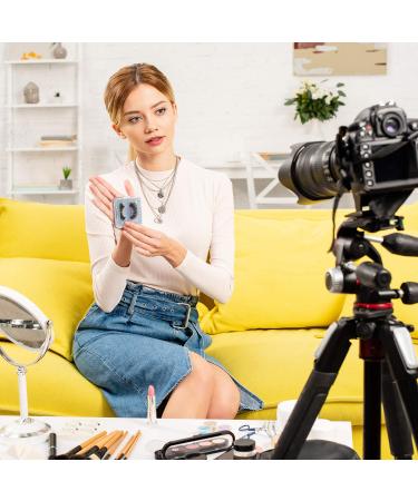 12 Pieces 3D False Eyelashes Packaging Boxes - Rhinestones Square Lash Cases | Glitter Paper & Clear Tray for Eyelash Care - Holographic Design - Buy Online on GoSupps.com