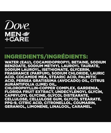 Dove Men+Care Lime & Avocado Oil Body Wash 18 oz - 4 Pack - Buy Online on GoSupps.com