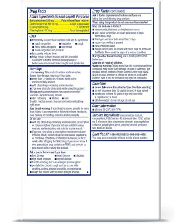 Mucinex Fast-Max Adult Severe Cold Liquid Caplets 20 ct - Fast-Acting Relief - Buy Online on GoSupps.com